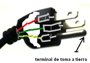 Mi PC coge corriente: ¿Qué hacer? 2 esquema toma corriente tres terminales para evitar que mi pc tenga pase de corriente