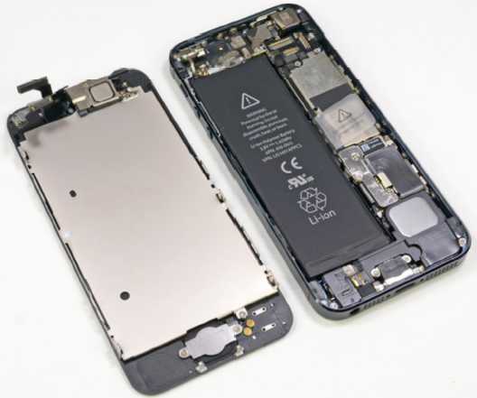 iPhone 5 destapado ya su frente de pantalla