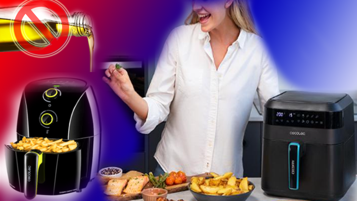 Electrodoméstico para cocinar sin aceite en Cuba