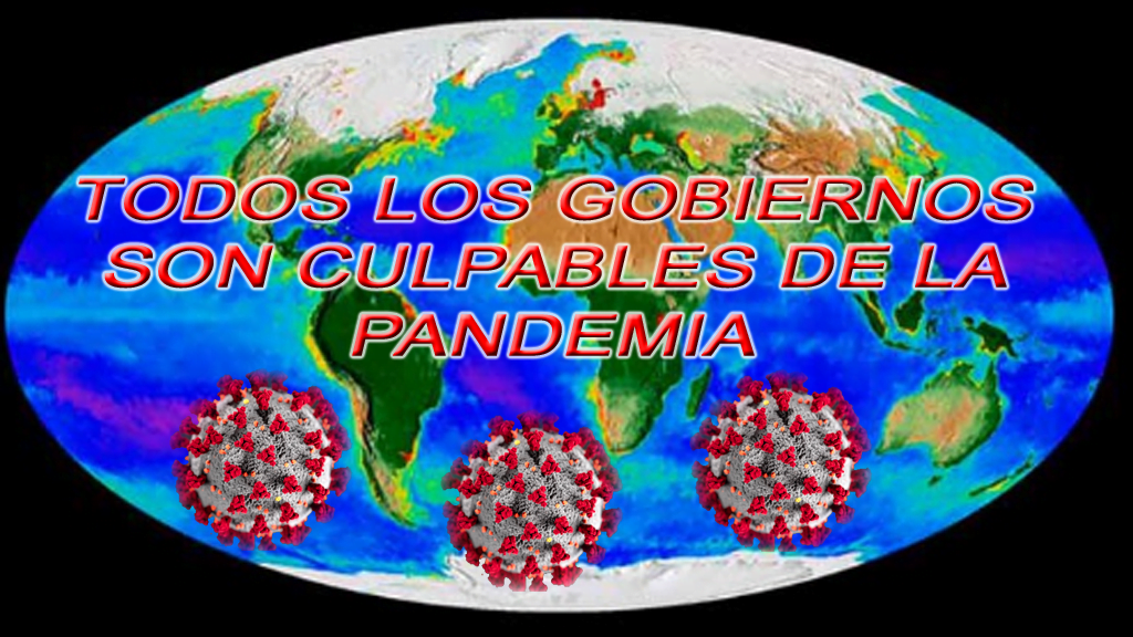 Todos tienen la culpa de la pandemia del COVID-19