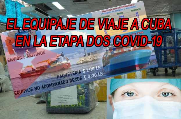 El equipaje de viaje a Cuba en etapa 2 COVID-19