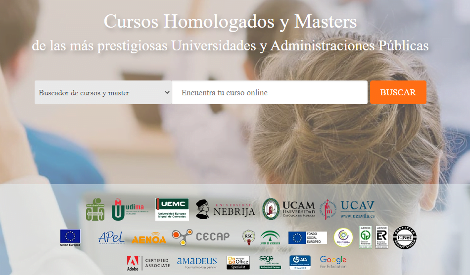 cursos homologados en España