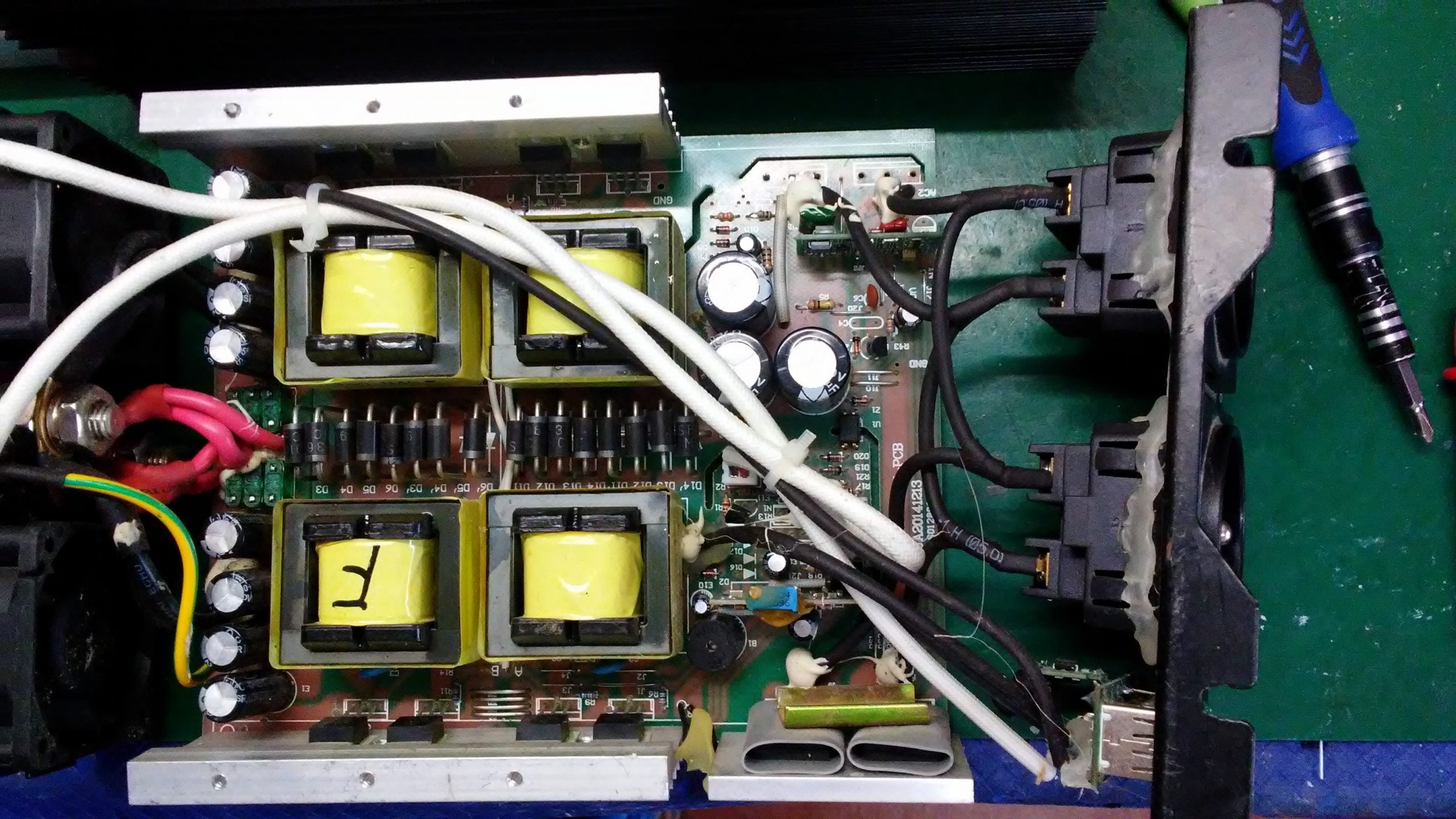 reparar un inversor de voltaje
