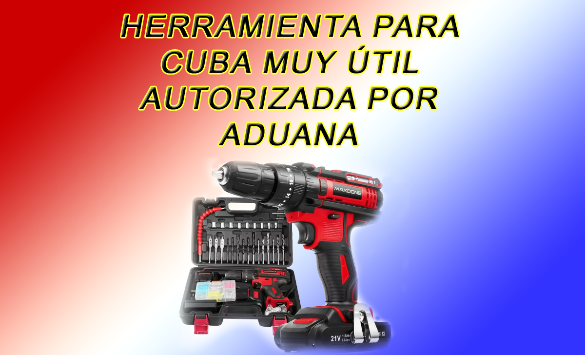 herramienta para Cuba muy útil autorizada or aduana