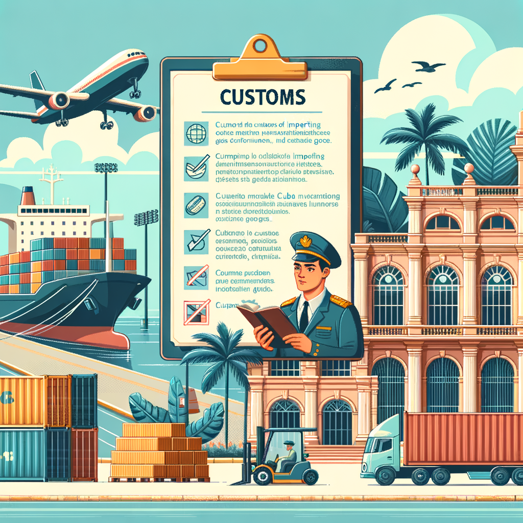 Reglas actuales de aduana en Cuba para importar mercancías