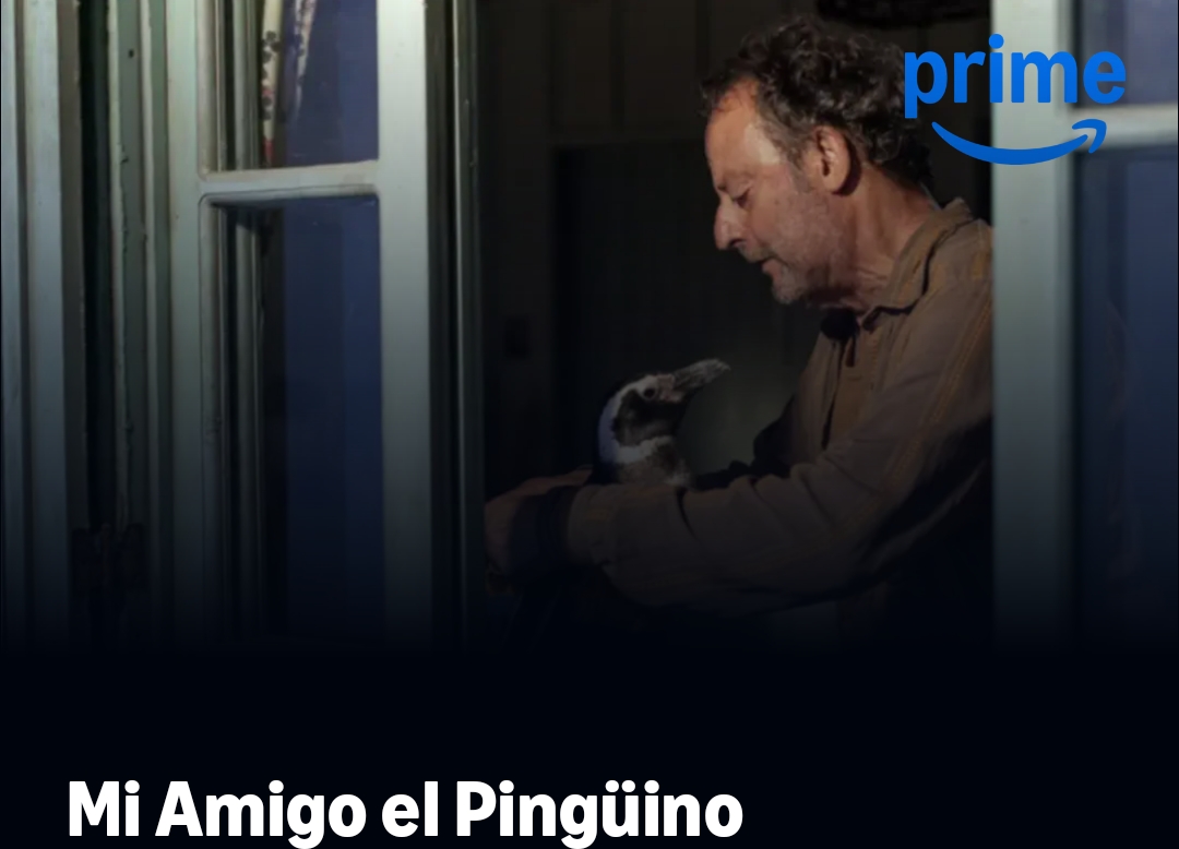 Jean Reno en Mí Amigo el Pingüino vista en Prime Amazon