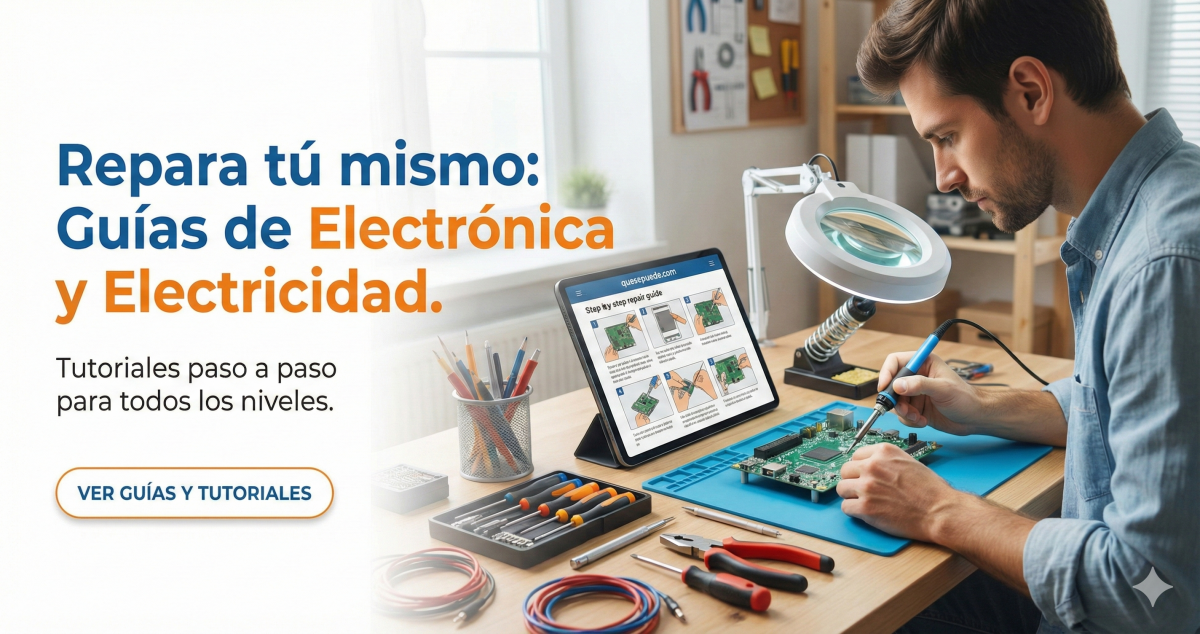 guías para la reparación y trabajo en electricidad y electrónica