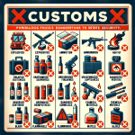 lista de artículos prohibidos para llevar a Cuba