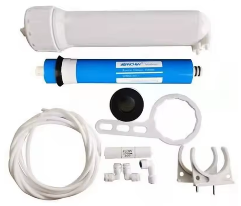 kit de recambio de membrana de osmosis inversa con llave plástica